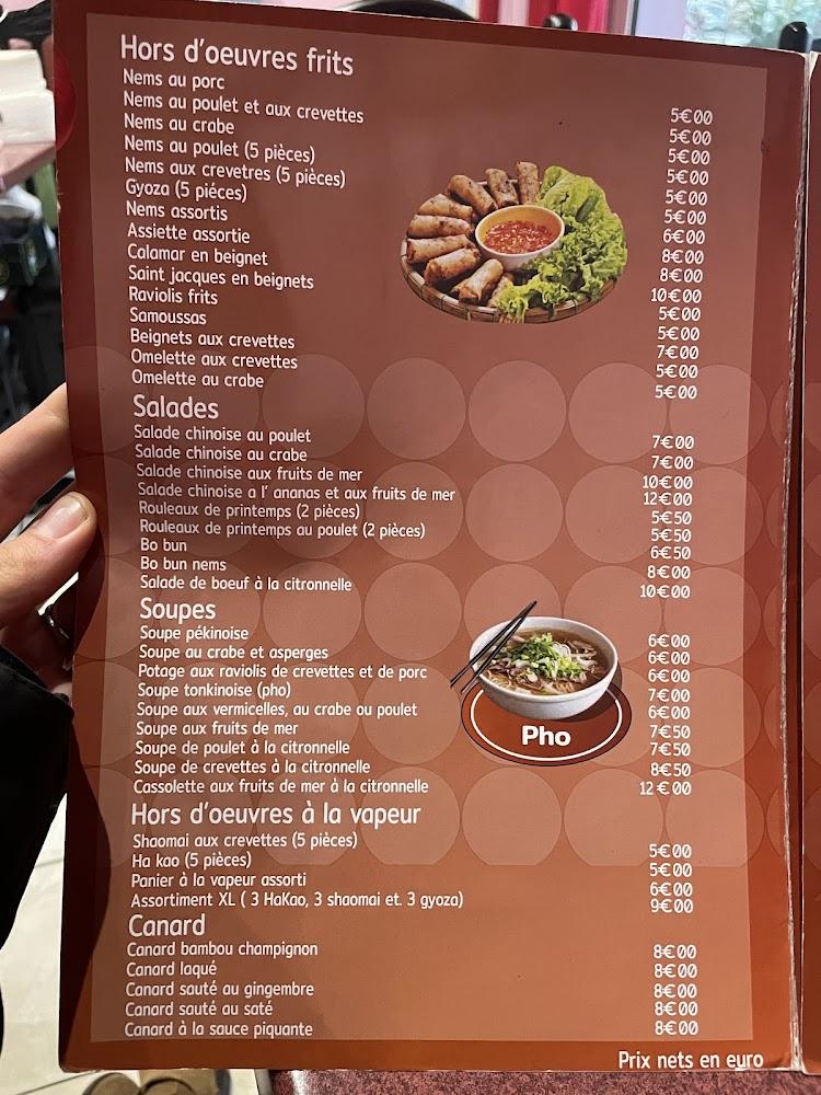 Restaurant Le Saigon - Menu Image 3